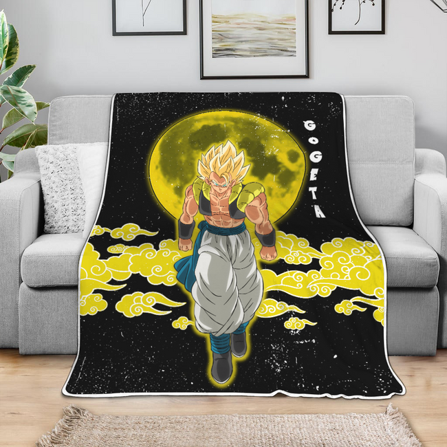 Gogeta Blanket Custom Cloud Dragon Ball Anime Bedding 4 - PerfectIvy