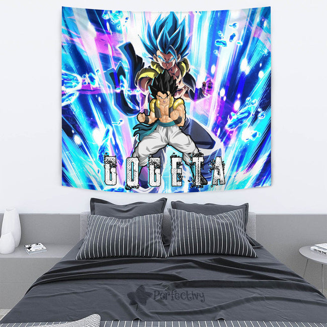 Gogeta Tapestry Custom Dragon Ball Anime Home Decor 4 - PerfectIvy