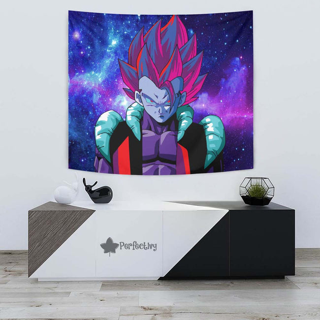 Gogeta Tapestry Custom Dragon Ball Anime Room Wall Decor 3 - PerfectIvy