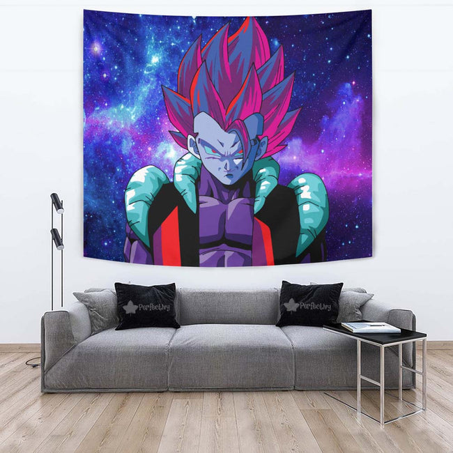 Gogeta Tapestry Custom Dragon Ball Anime Room Wall Decor 4 - PerfectIvy
