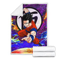 Gohan Fleece Blanket Custom Dragon Ball Anime Galaxy Style 2 - PerfectIvy