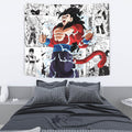 Gohan SSj4 Tapestry Custom Dragon Ball Anime Manga Room Decor 4 - PerfectIvy