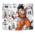 Gohan Tapestry Custom Dragon Ball Anime Manga Room Decor 1 - PerfectIvy