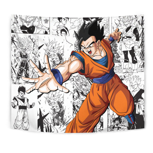 Gohan Tapestry Custom Dragon Ball Anime Manga Room Decor 1 - PerfectIvy