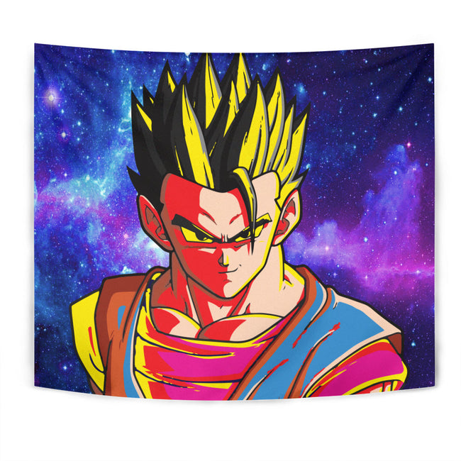 Gohan Tapestry Custom Dragon Ball Anime Room Decor 1 - PerfectIvy