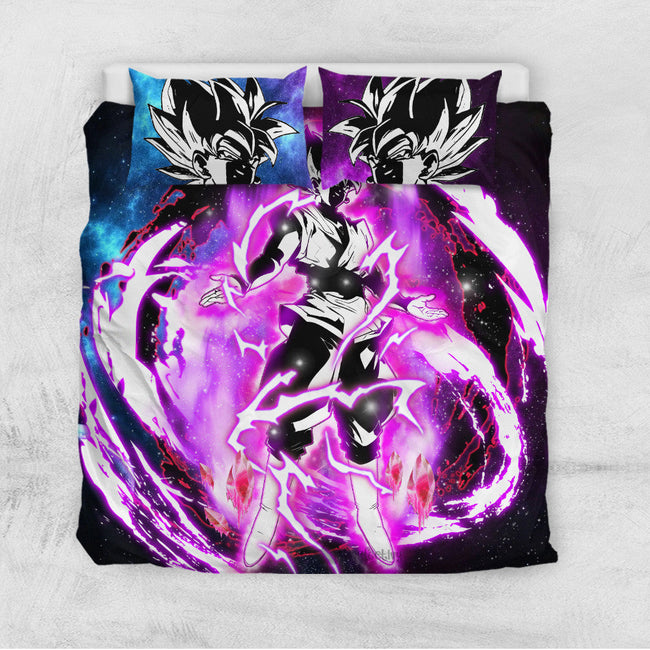 Goku Black Rose Bedding Set Custom Galaxy Dragon Ball Anime Bedding Room Decor 1 - PerfectIvy