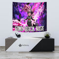 Goku Black Rose Tapestry Custom Dragon Ball Anime Home Decor 3 - PerfectIvy