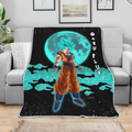 Goku Blue Blanket Custom Cloud Dragon Ball Anime Bedding 4 - PerfectIvy