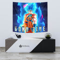 Goku Blue Tapestry Custom Dragon Ball Anime Home Decor 4 - PerfectIvy