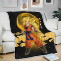 Goku Ssj 3 Blanket Custom Cloud Dragon Ball Anime Bedding 4 - PerfectIvy