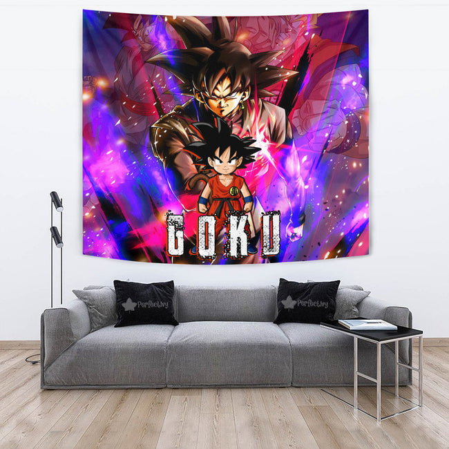 Goku Tapestry Custom Dragon Ball Anime Home Decor 2 - PerfectIvy