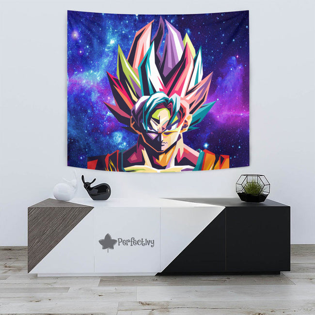 Goku Tapestry Custom Dragon Ball Anime Room Decor 3 - PerfectIvy