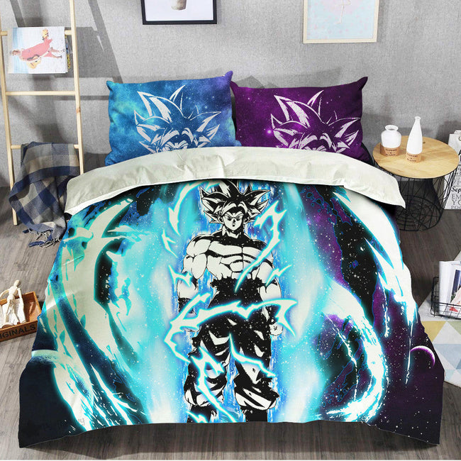 Goku Ultra Instinct Bedding Set Custom Galaxy Dragon Ball Anime Bedding Room Decor 1 - PerfectIvy