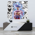 Goku Ultra Instinct Tapestry Custom Dragon Ball Anime Manga Room Decor 3 - PerfectIvy