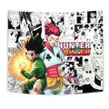 Gon Freecss And Hisoka Tapestry Custom Hunter x Hunter Anime mix Manga Home Room Wall Decor 1 - PerfectIvy