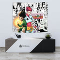 Gon Freecss And Hisoka Tapestry Custom Hunter x Hunter Anime mix Manga Home Room Wall Decor 3 - PerfectIvy