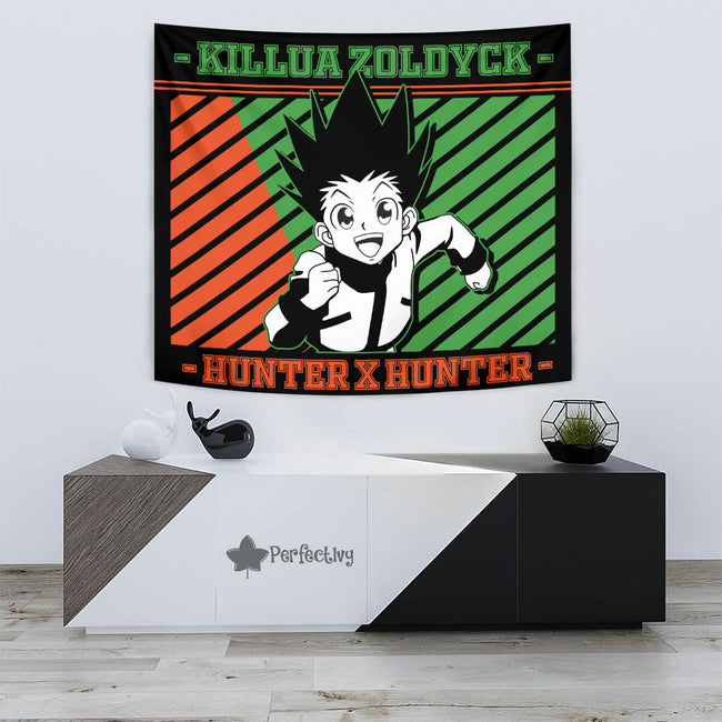 Gon Freecss Tapestry Custom Hunter x Hunter Anime Bedroom Living Room Home Decoration 3 - PerfectIvy