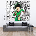 Gon Freecss Tapestry Custom Hunter x Hunter Anime Mix Manga Room Decor 4 - PerfectIvy