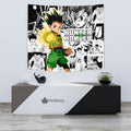 Gon Freecss Tapestry Custom Hunter x Hunter Anime mix Manga Home Room Wall Decor 3 - PerfectIvy