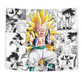 Gotenks Tapestry Custom Dragon Ball Anime Manga Room Decor 1 - PerfectIvy