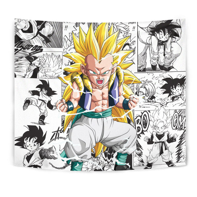 Gotenks Tapestry Custom Dragon Ball Anime Manga Room Decor 1 - PerfectIvy