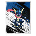 Greninja Blanket Fleece Custom Pokemon Anime Bedding 3 - PerfectIvy
