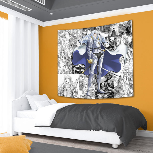 Griffith Tapestry Custom Berserk Manga Anime Room Decor 4 - PerfectIvy