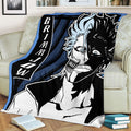 Grimmjow Jaegerjaquez Blanket Fleece Custom Bleach Anime Bedding 2 - PerfectIvy