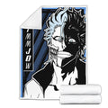 Grimmjow Jaegerjaquez Blanket Fleece Custom Bleach Anime Bedding 3 - PerfectIvy
