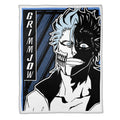Grimmjow Jaegerjaquez Blanket Fleece Custom Bleach Anime Bedding 4 - PerfectIvy