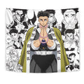 Gyomei Himejima Tapestry Custom Demon Slayer Anime Manga Room Decor 1 - PerfectIvy
