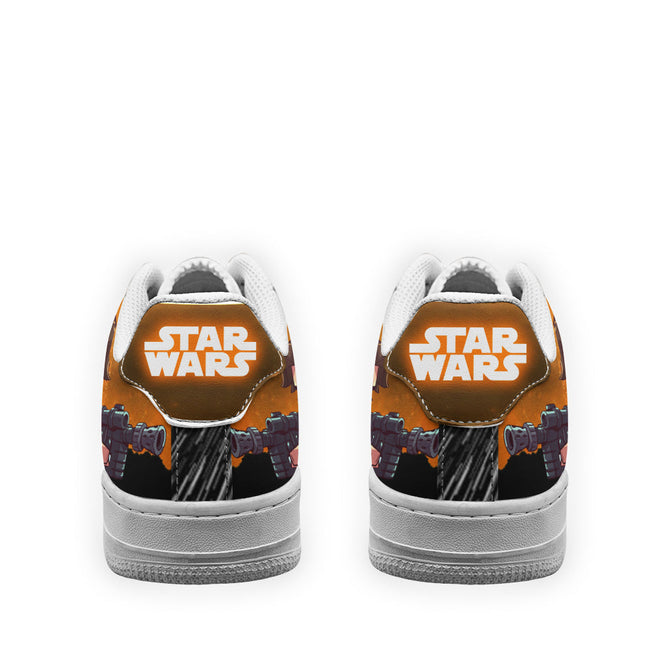 Han Solo Sneakers Custom Star Wars Shoes 4 - PerfectIvy
