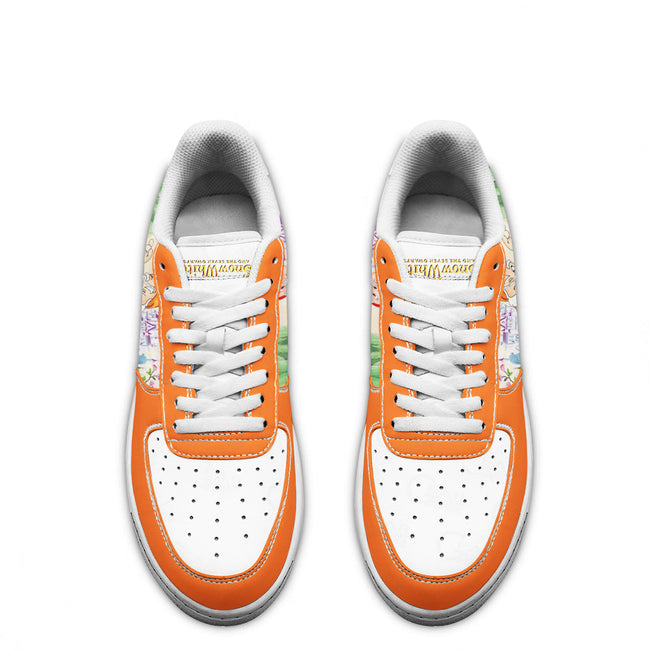 Happy Snow White and 7 Dwarfs Custom Sneakers QD12 4 - PerfectIvy