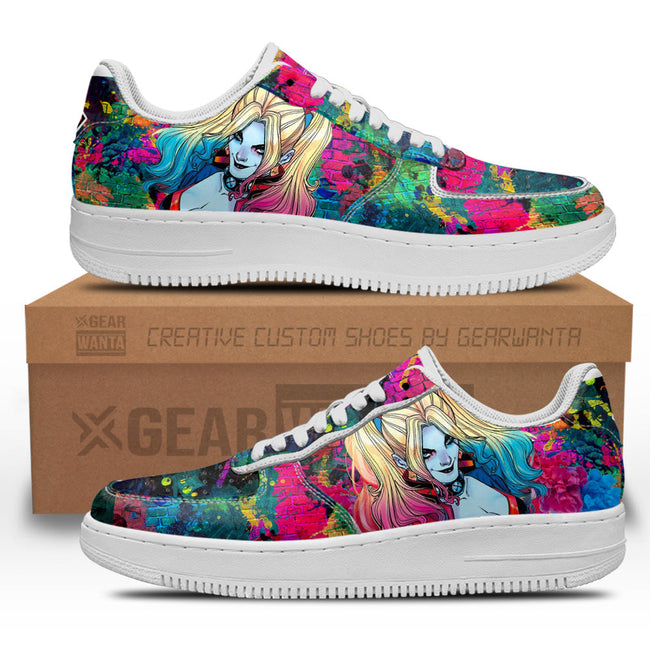 Harley Quinn Sneakers Custom For Fans 2 - PerfectIvy