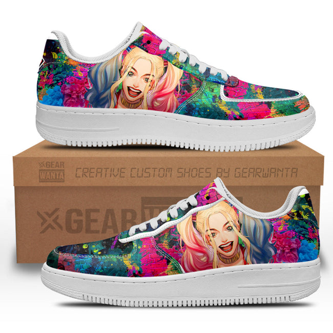 Harley Quinn Sneakers Custom For Fans 2 - PerfectIvy