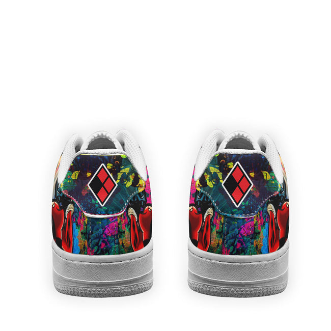 Harley Quinn Sneakers Custom For Fans 3 - PerfectIvy