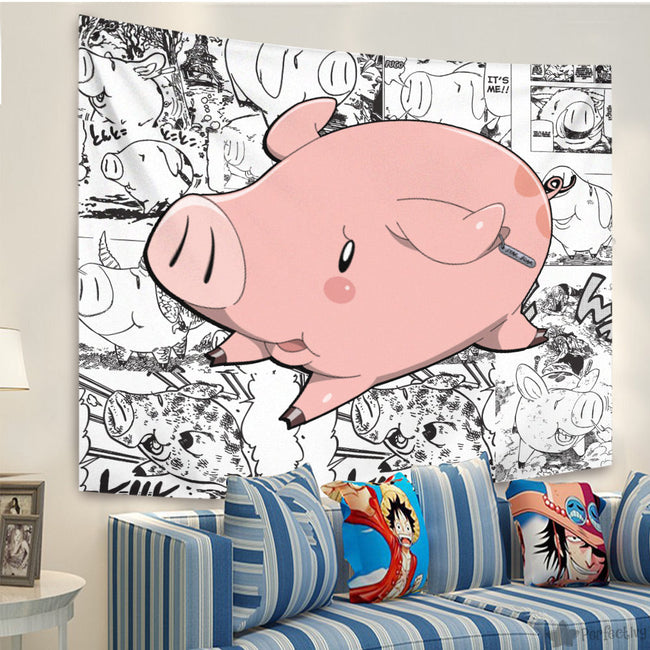 Hawk Tapestry Custom Seven Deadly Sins Manga Anime Room Decor 4 - PerfectIvy