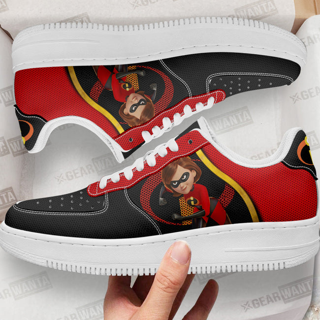 Helen Parr Elastigirl Sneakers Custom Incredible Family Cartoon Shoes 1 - PerfectIvy