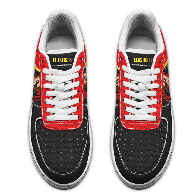 Helen Parr Elastigirl Sneakers Custom Incredible Family Cartoon Shoes 3 - PerfectIvy