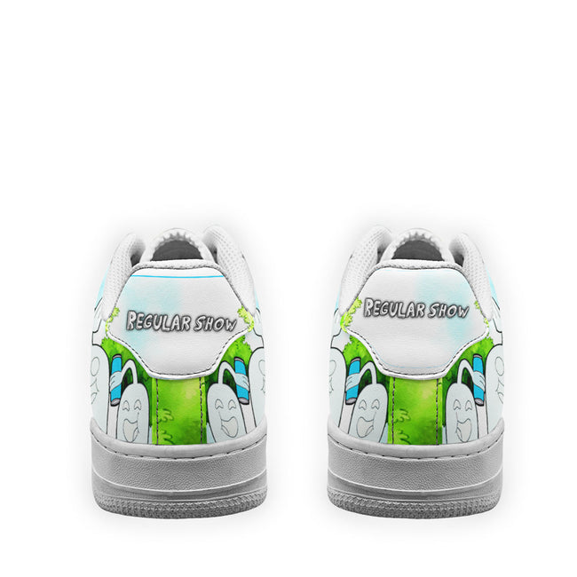 Hi Five Ghost Sneakers Custom Regular Show Shoes 3 - PerfectIvy