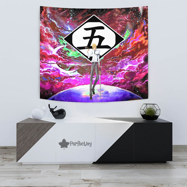 Hirako Shinji Tapestry Custom Galaxy Bleach Anime Room Decor 3 - PerfectIvy
