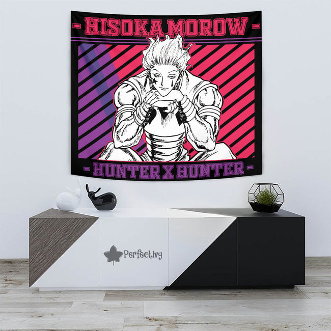 Hisoka Morow Tapestry Custom Hunter x Hunter Anime Bedroom Living Room Home Decoration 3 - PerfectIvy