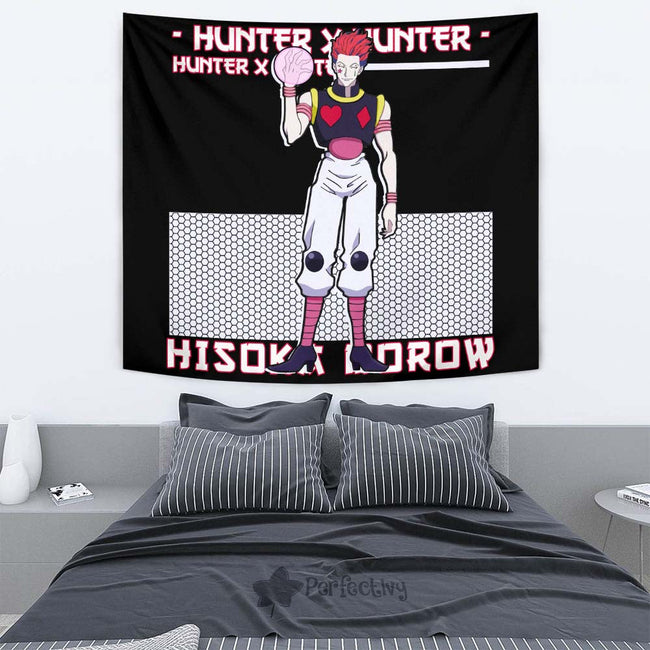 Hisoka Morow Tapestry Custom Hunter x Hunter Anime Home Decor 4 - PerfectIvy