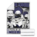 Hitoshi Shinso Blanket Fleece Custom My Hero Academia Anime Bedding 4 - PerfectIvy