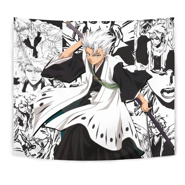 Hitsugaya Toushirou Tapestry Custom Bleach Anime Manga Room Wall Decor 1 - PerfectIvy