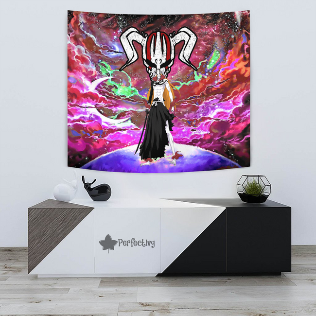 Ichigo Hollow Tapestry Custom Galaxy Bleach Anime Room Decor 3 - PerfectIvy