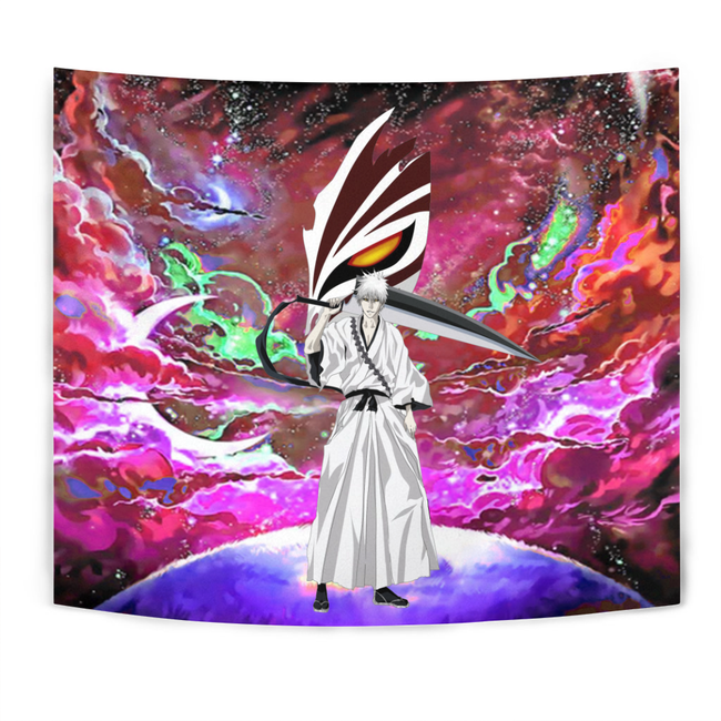 Ichigo Zangetsu Tapestry Custom Galaxy Bleach Anime Room Decor 1 - PerfectIvy