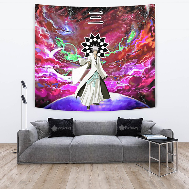 Ichimaru Gin Tapestry Custom Galaxy Bleach Anime Room Decor 2 - PerfectIvy