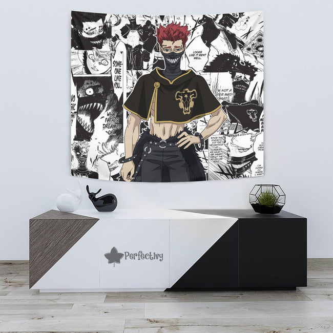 Ideale Zora Tapestry Custom Black Clover Anime Manga Room Wall Decor 3 - PerfectIvy