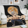 Inosuke Hashibira Blanket Custom Moon Style Demon Slayer Anime Bedding 3 - PerfectIvy